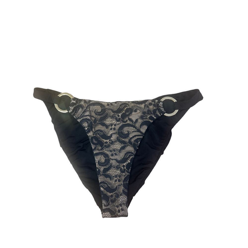 Beach Bunny Gunpowder and Lace Bikini Bottom see measurements for size